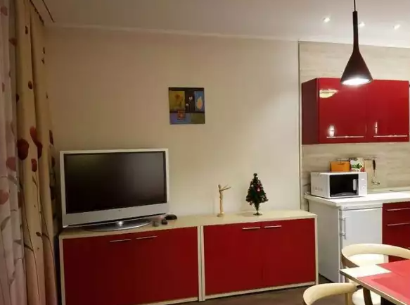 Апартаменты «Делюкс» однокомнатные. Апартаменты «Вершина». Домбай - апартаменты