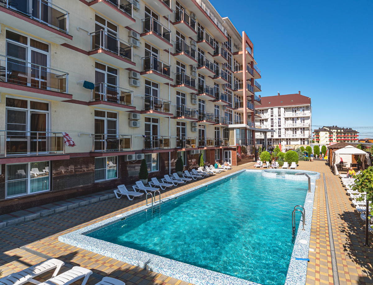 . Отель Gala Palmira. Витязево