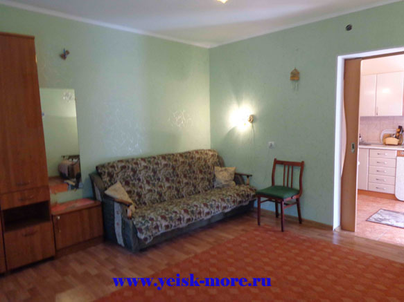 1-комнатный частный дом. Частный сектор "Ирина". Ейск