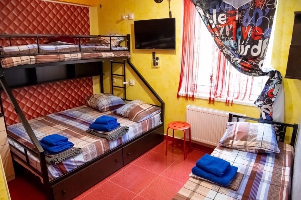 Трехместный стандарт с доп. местом. Отель «МурЛяМур». Витязево