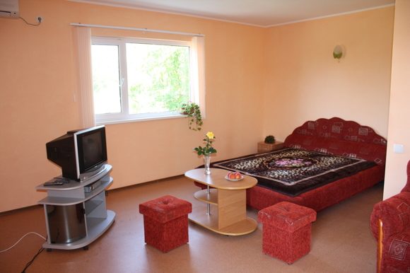 Одноместный однокомнатный. Гостевой дом «Широкая бухта». Щелкино