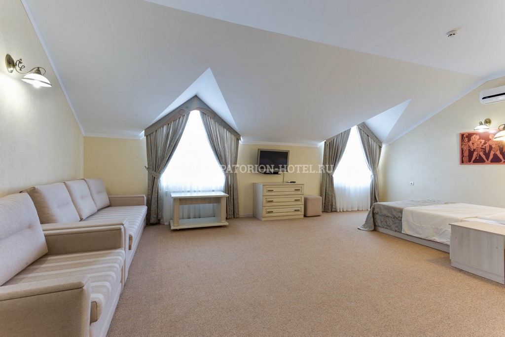 Номер Студия. Бутик-отель "Евпаторион". Заозерное