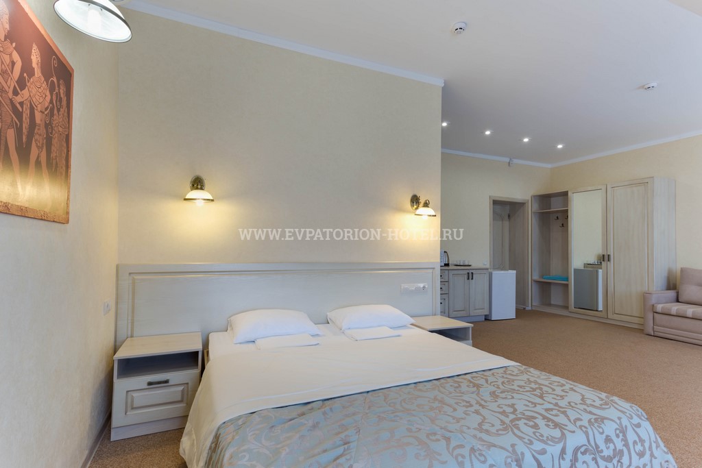 Номер Студия. Бутик-отель "Евпаторион". Заозерное