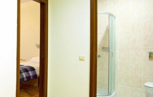 Одноместный эконом. Отель «Приют Панды». Красная Поляна