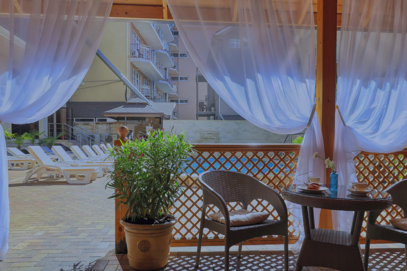 . Отель "Атлант". Лазаревское . Отель "Атлант". Лазаревское