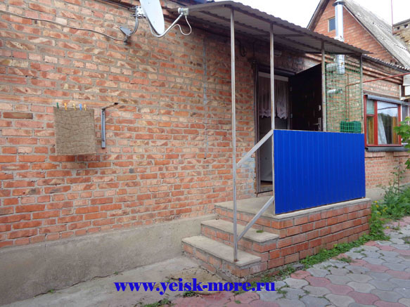 1-комнатный частный дом. Частный сектор "Ирина". Ейск