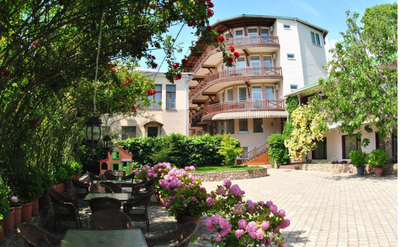 . Гостиница Спарта. Ялта