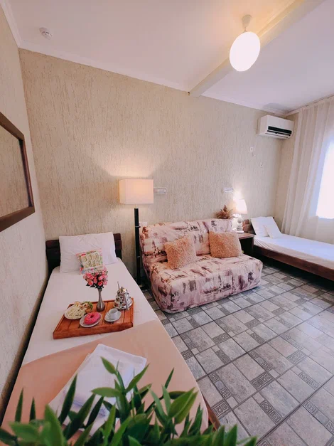 4х местный полулюкс с видом на море. Парк-отель Благовещенка. Благовещенская