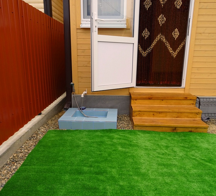 . Дом под ключ Прибрежная 75. Голубицкая