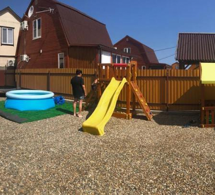 . Дом под ключ Прибрежная 75. Голубицкая