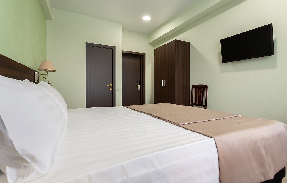 СТАНДАРТ С ВИДОМ НА МОРЕ. ЭКОДОМ АДЛЕР ****. Адлер