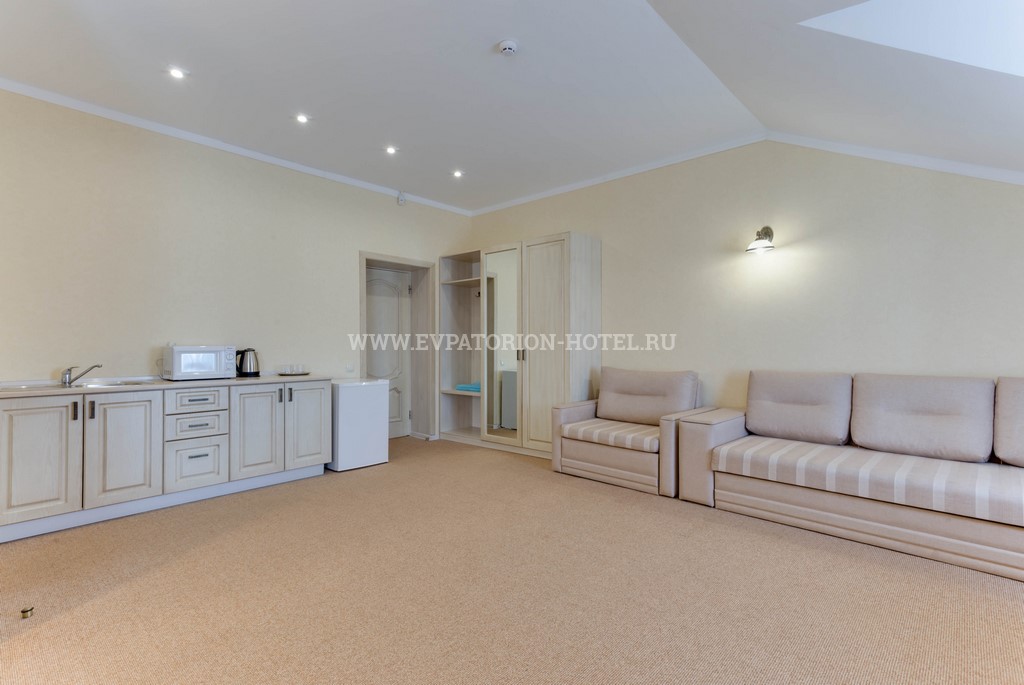 Номер Студия. Бутик-отель "Евпаторион". Заозерное