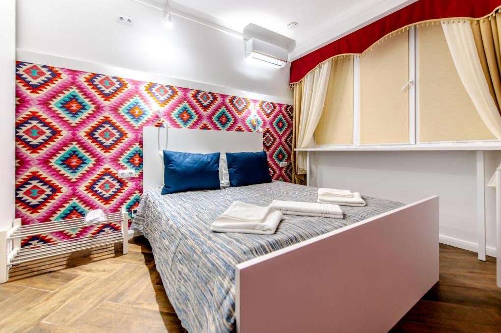 Двухместный номер с 1 кроватью и собственной ванной комнатой. Апарт-отель Намасте. Красная Поляна
