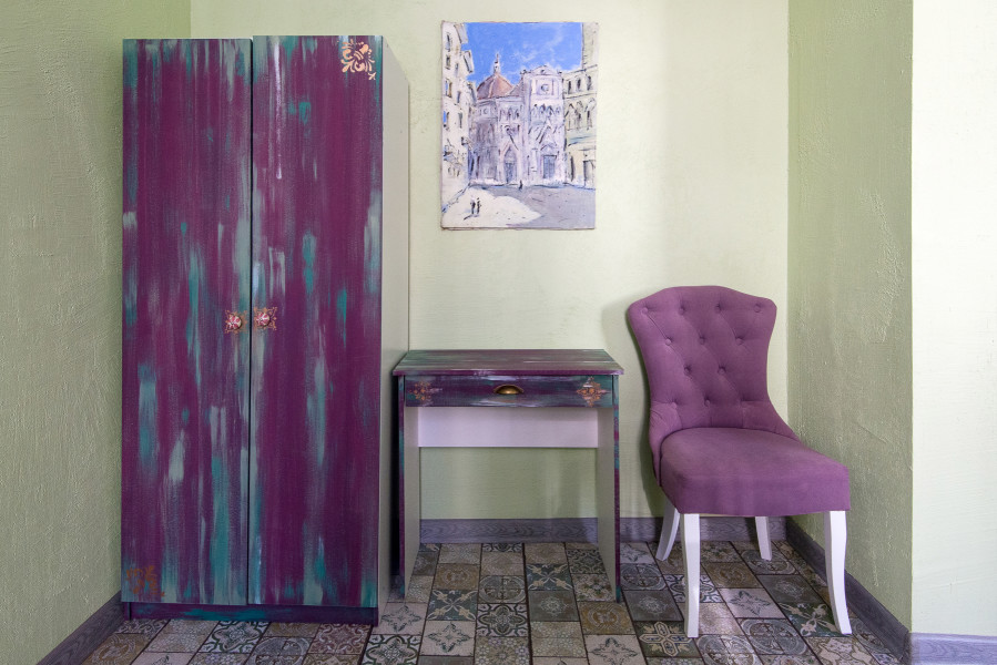 Делюкс с балконом. Гостевой дом «Серый гусь». Сочи