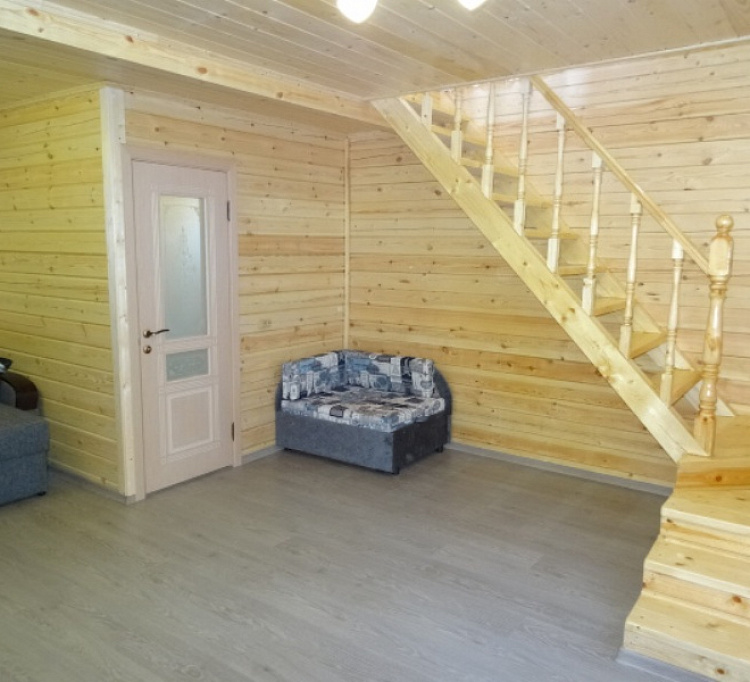 Коттедж под ключ. Дом под ключ Azure vip. Голубицкая