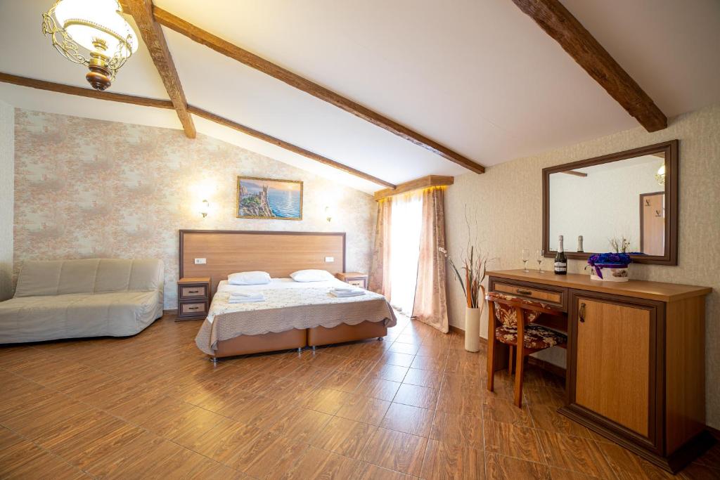 Люкс с 2 спальнями. Отель Атмосфера. Кабардинка