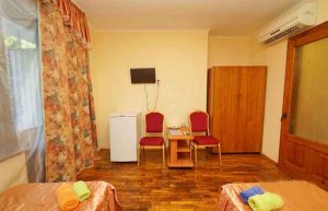 2-х и 3-х местные стандартные номера. Учебно-оздоровительная база «Горизонт»    . Ольгинка