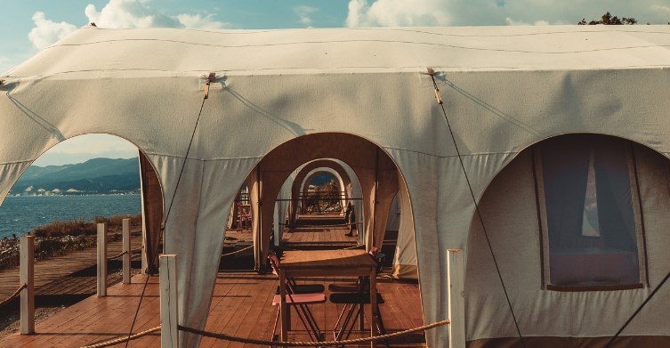 Шатёр-Сафари. Отель Scala. Кабардинка