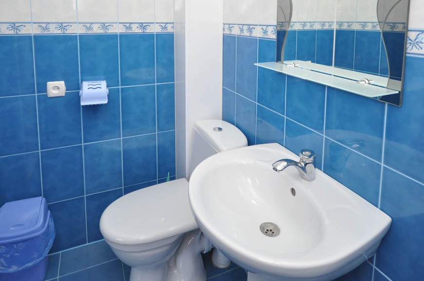 4-местный номер «Бирюзовый». Гостевой дом Гостевой дом «Радуга». Саки