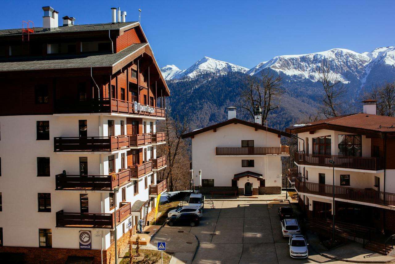 . Отель «Приют Панды». Красная Поляна