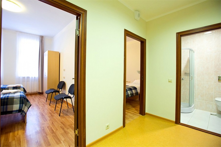 Двухместный эконом. Отель «Приют Панды». Красная Поляна