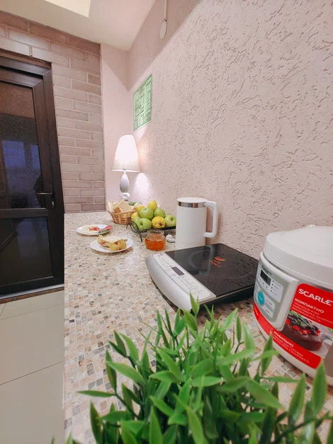 4х местный номер-студия с мини-кухней и видом на море. Парк-отель Благовещенка. Благовещенская