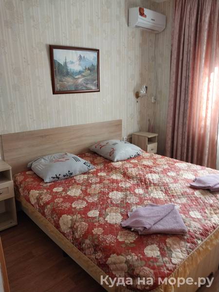 Двухместный номер с удобствами, 1 этаж балкон. Гостевой дом "Ставрополье". Гостевые дома в Лазаревском