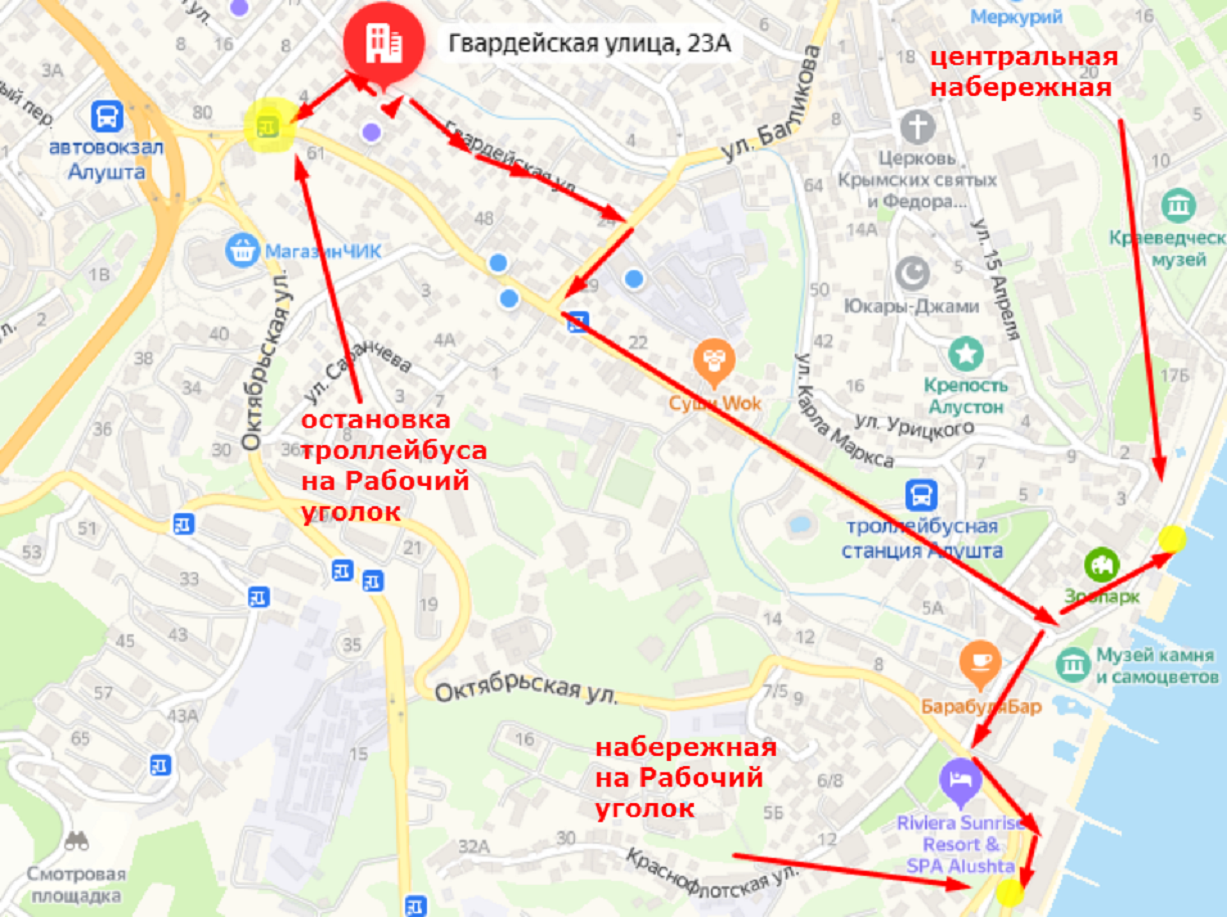 . Отель Апартаменты "Дуэт". Алушта