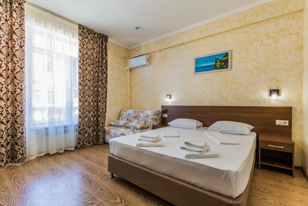 Семейный номер с балконом. Отель Сочи «Aqua Life». Лоо