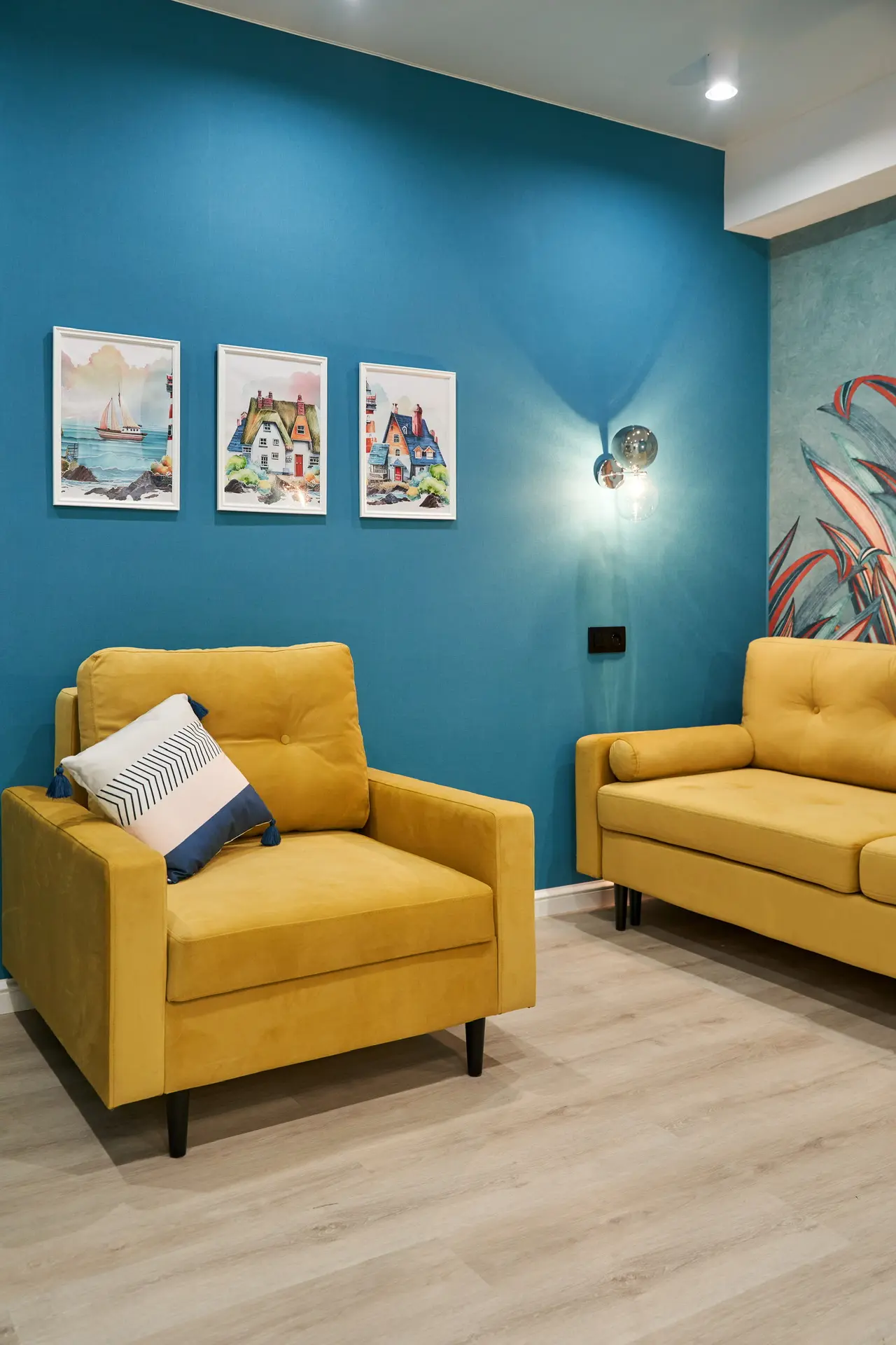 . Квартира в многоквартирном доме Современная квартира у моря с отдельной спальней. Дагомыс