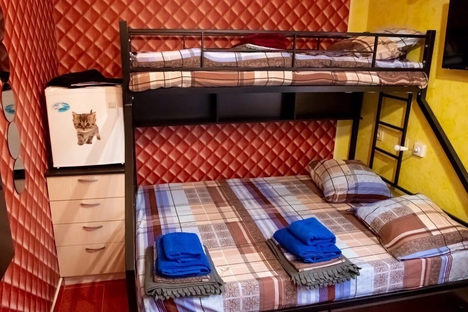 Трехместный стандарт с доп. местом. Отель «МурЛяМур». Витязево