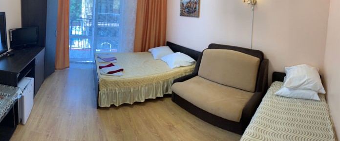 Люкс 3+1 (3 чел). Гостевой дом “Уютная Лагуна”. Лоо