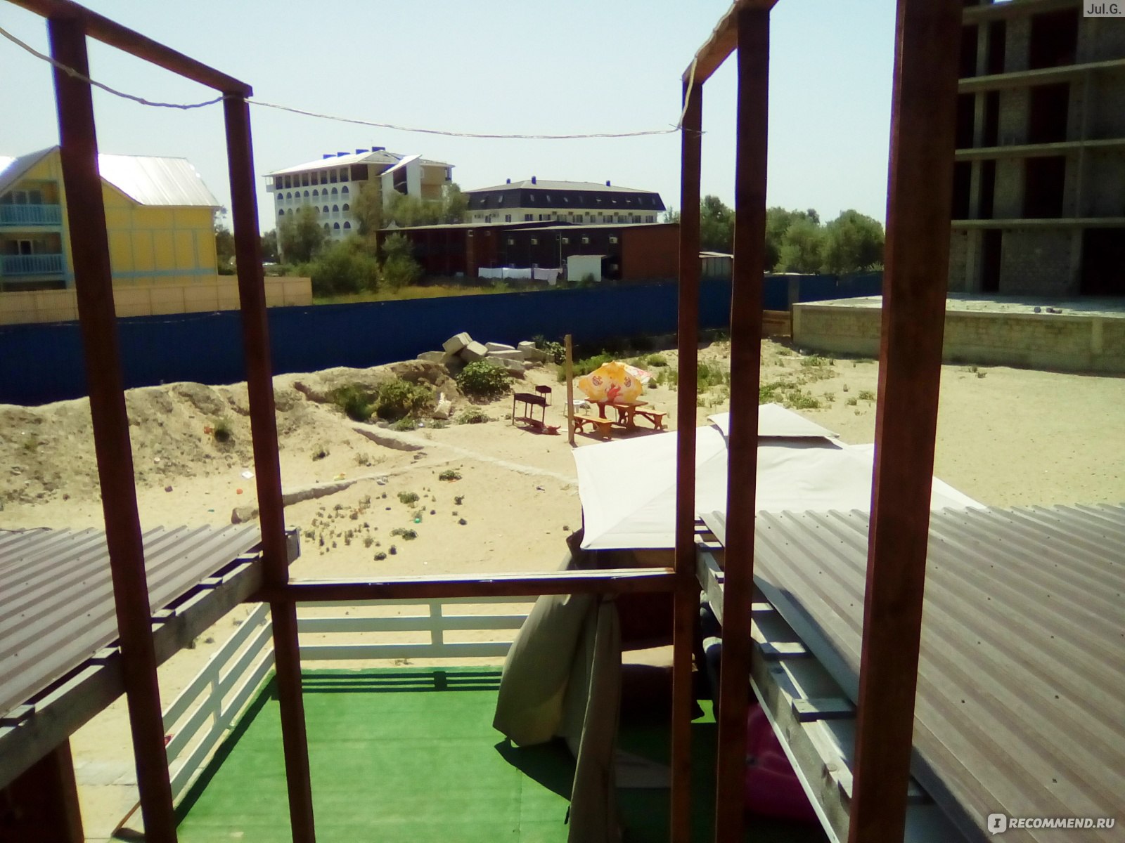 . Гостиница "Санторини" . Нижнее Джемете