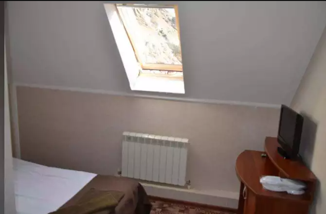 Мансарда двухместная 4 этаж. Отель «Альпина». Эльбрус - гостиницы