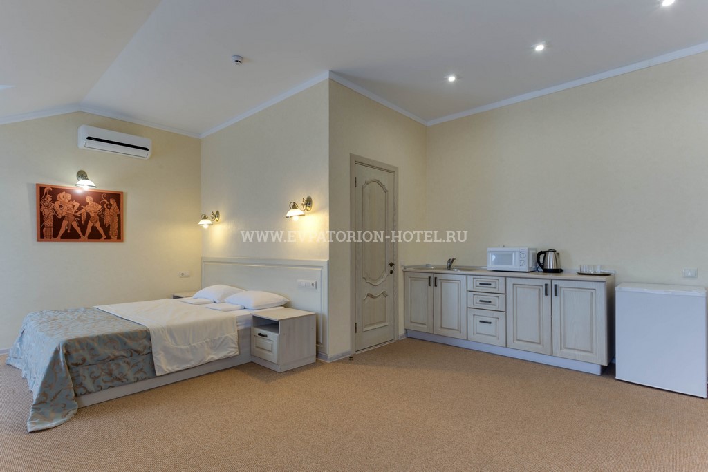 Номер Студия. Бутик-отель "Евпаторион". Заозерное