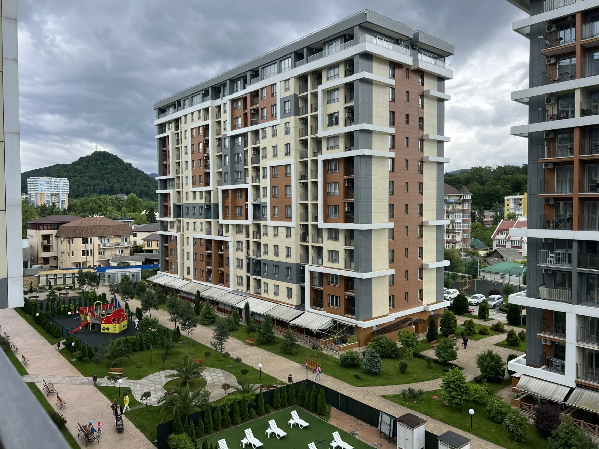 . Комфортная студия с видом на море. Дагомыс