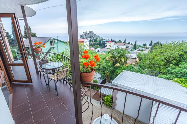 . Гостевой дом Пролетарская 12. Гурзуф