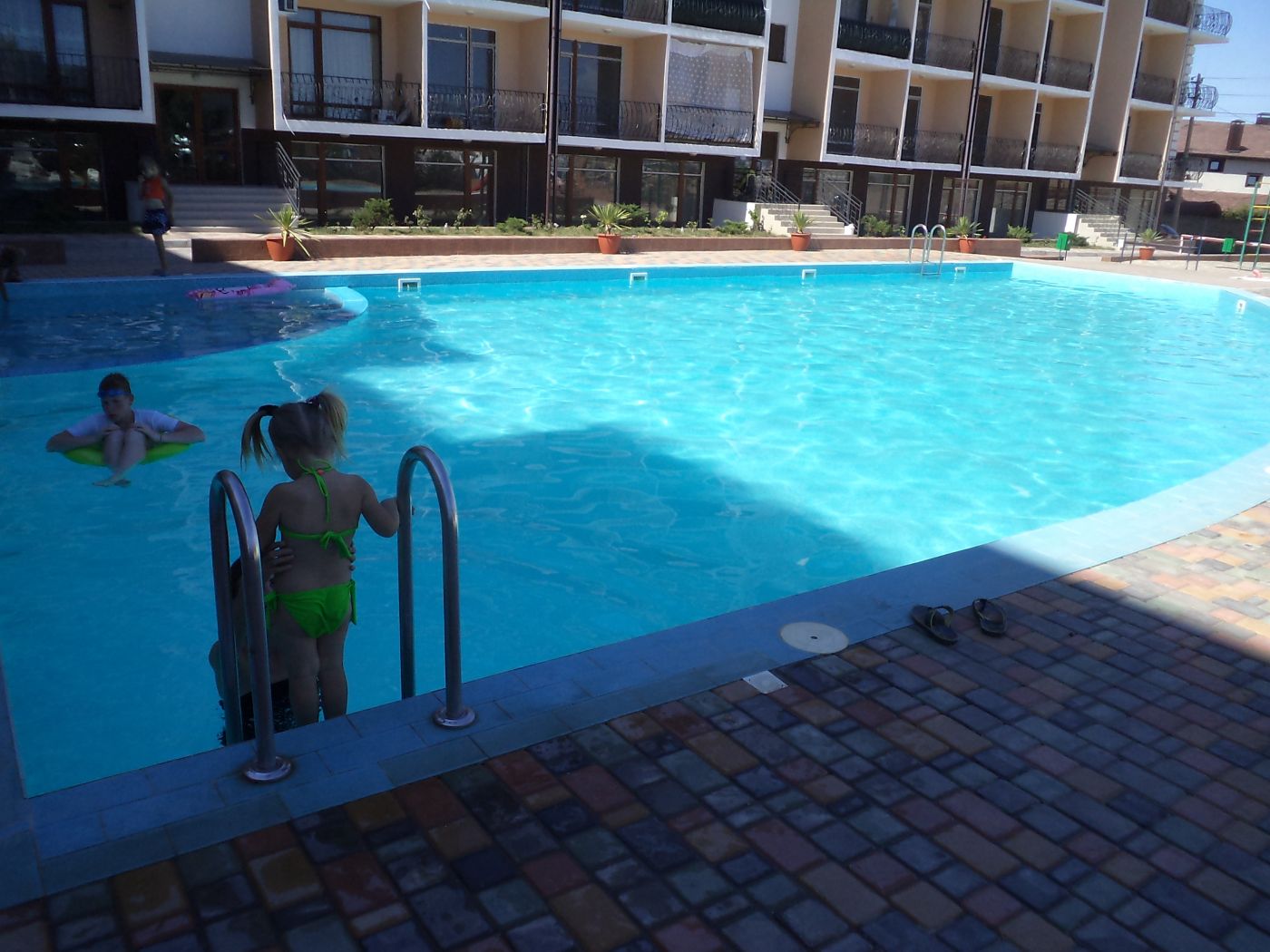 . Квартира в многоквартирном доме Апартаменты с видом на море.. Отдых с детьми