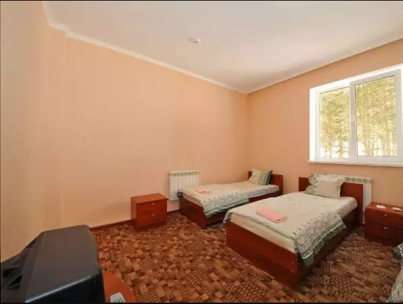 Эконом трехместный в блоке. Отель «Альпина». Эльбрус - гостиницы