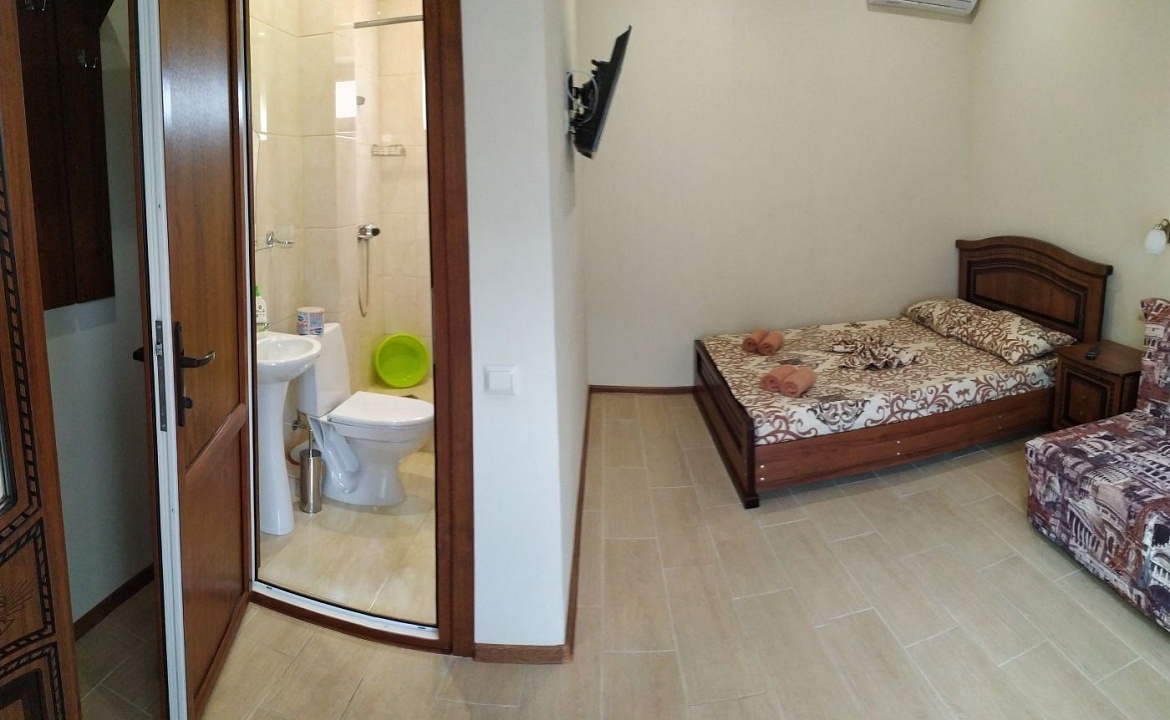 4х местный с удобствами. Частный сектор Гостевой дом "Leto". Кабардинка 4х местный с удобствами. Частный сектор Гостевой дом "Leto". Кабардинка