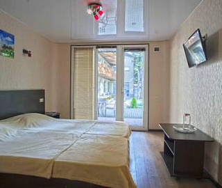 Двуместный номер с удобствами. Park Hotel Agava. Двуместный номер с удобствами. Park Hotel Agava.