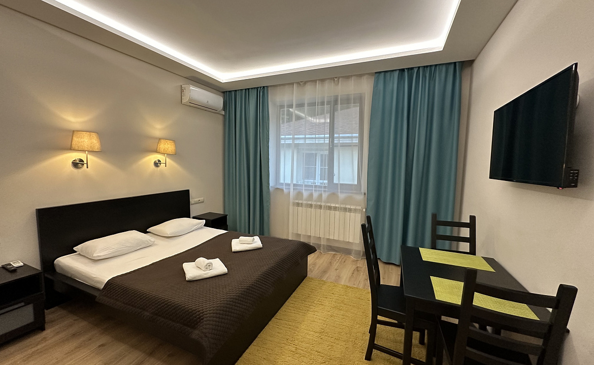 Апартаменты с кухней. Гостевой дом «Vverh». Красная Поляна