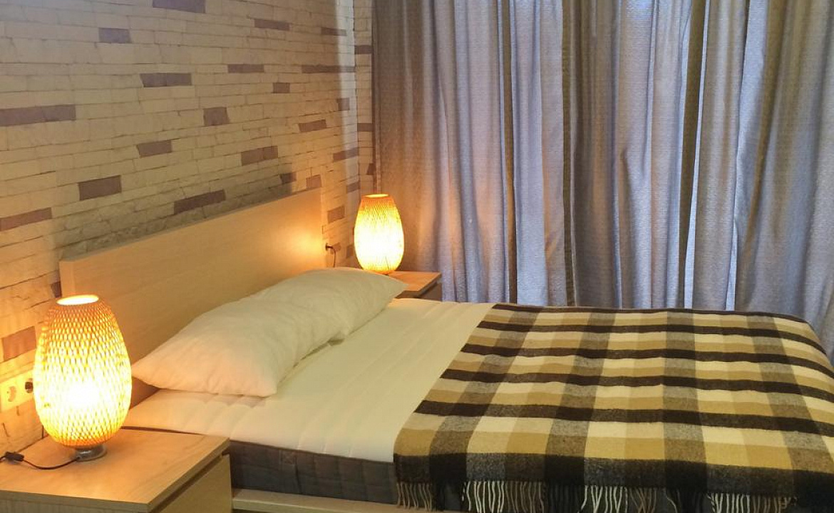 Четырёхместный двухкомнатный номер с террасой. Гостевой дом Pa&Spa. Анапа