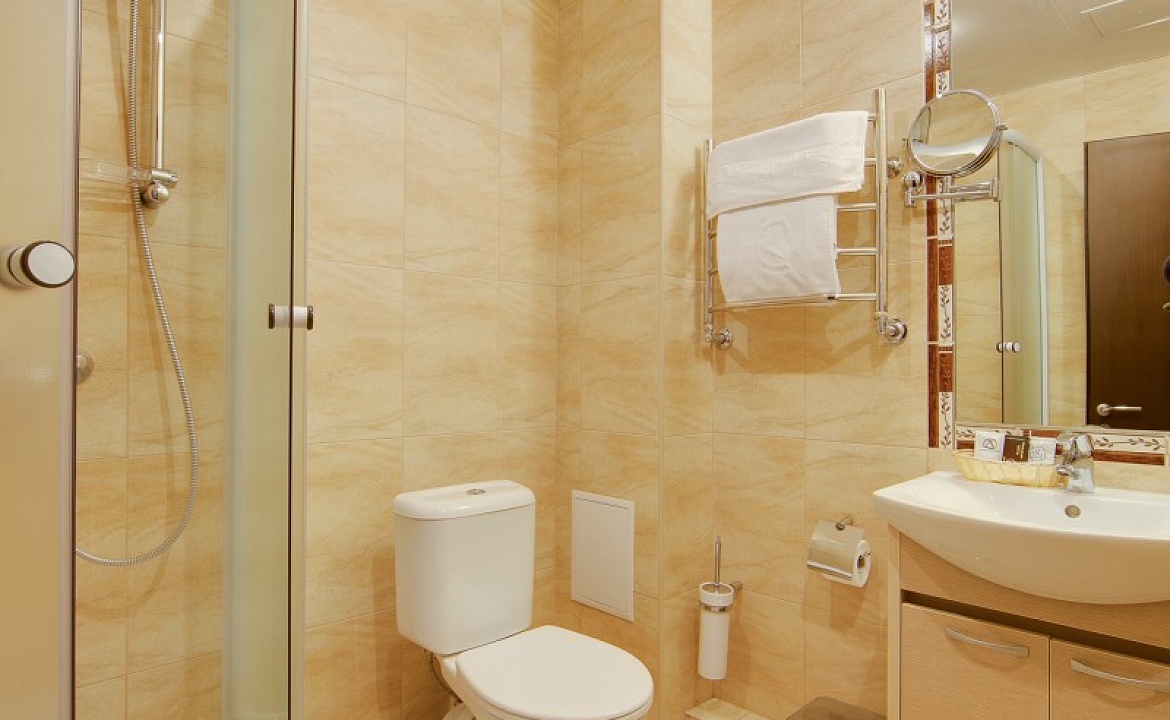 Одноместный Cтандарт. Отель "Анапа Лазурная" 3*. Анапа Одноместный Cтандарт. Отель "Анапа Лазурная" 3*. Анапа