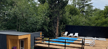 Современный домик со всеми удобствами