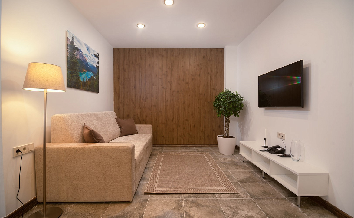 Улучшенные апартаменты. Апарт-отель "Лес-Forest". Красная Поляна