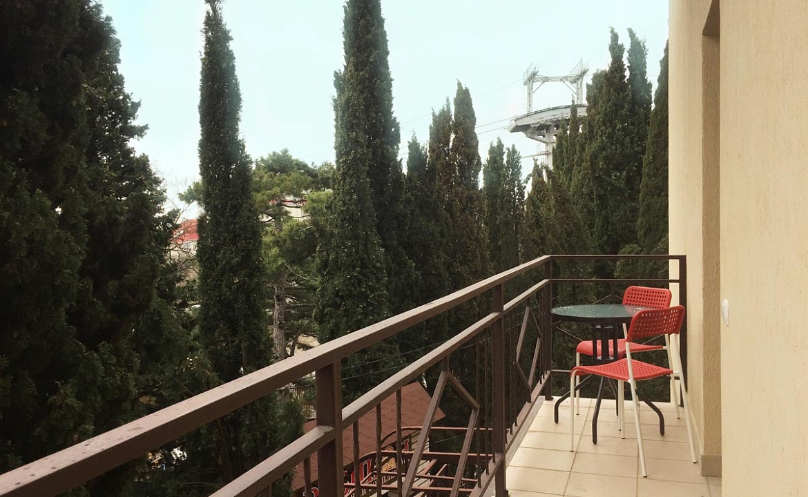 Студио с видом на парк. Отель Апарт-отель ПАЛЬМА. Гаспра Студио с видом на парк. Отель Апарт-отель ПАЛЬМА. Гаспра