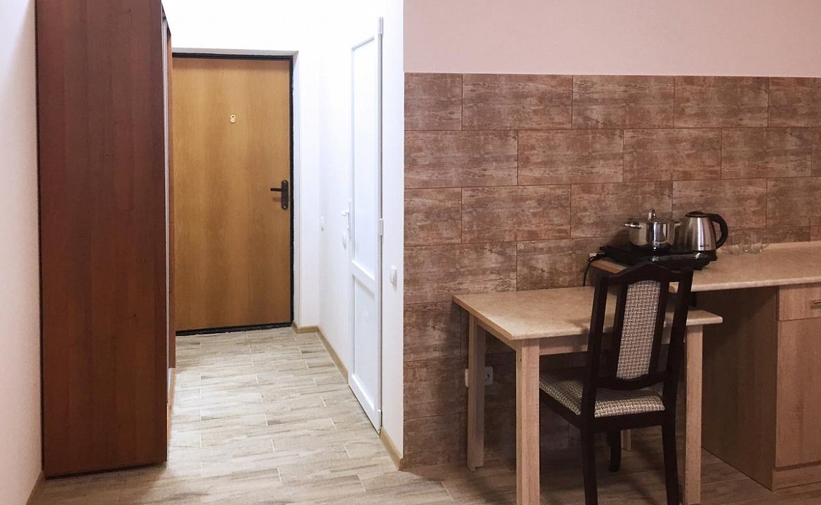 Студио с видом на парк. Отель Апарт-отель ПАЛЬМА. Гаспра Студио с видом на парк. Отель Апарт-отель ПАЛЬМА. Гаспра