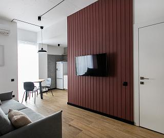 Студия с видом на море 64. Отель Апарт-отель "НА ВЫСОТЕ!". 