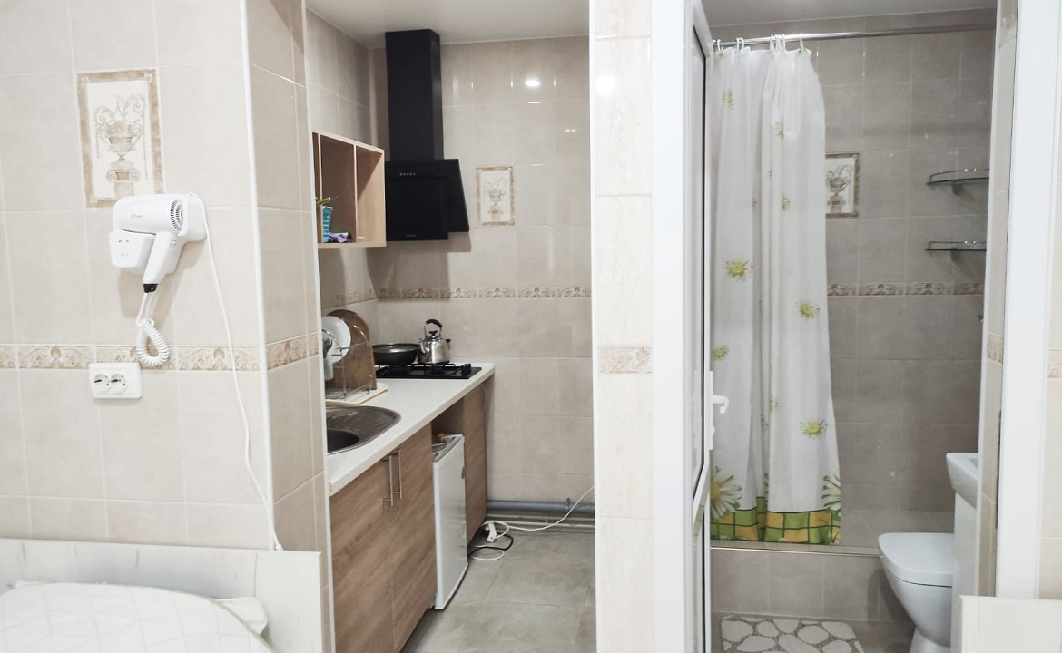 4-х местный  стандарт с кухней. Уда-ча в Свирском ущелье. Лазаревское